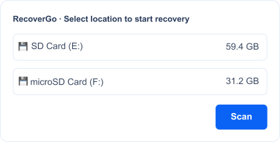 Select Your SD Card