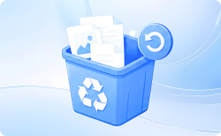 emptied recycle bin