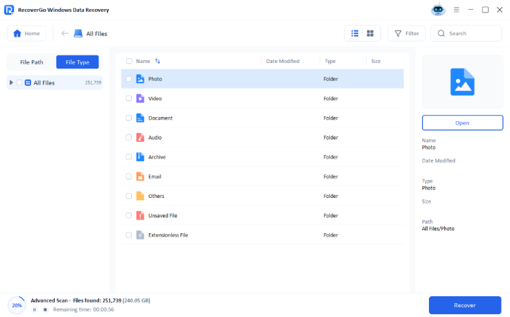 step 2 scan your data