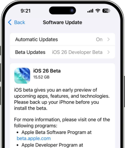 iOS 26 Stuck on Update