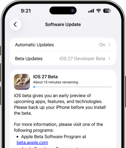 iOS Taking Forever to Update