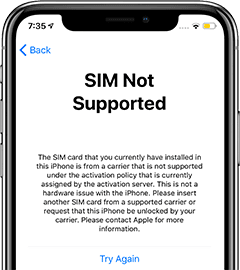 sim-not-supported