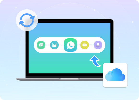 Restore WhatsApp from iCloud without Uninstalling