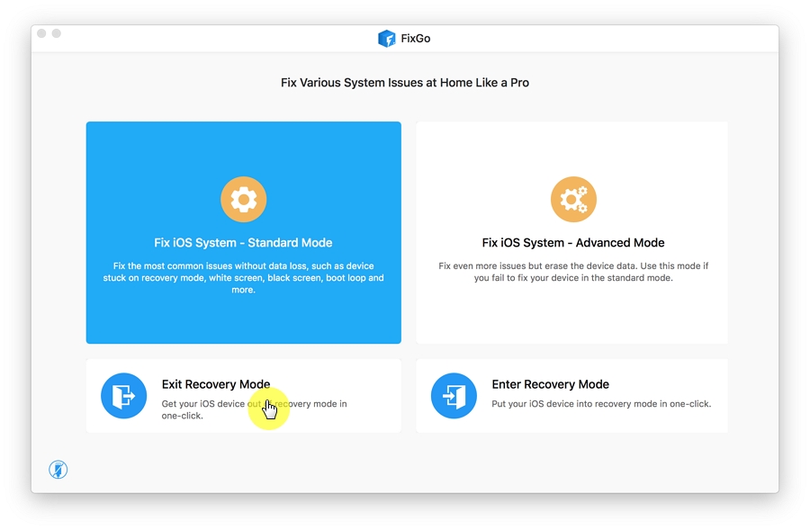 recboot iphone for windows