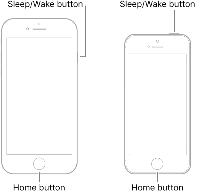 Restart your iPhone 6s