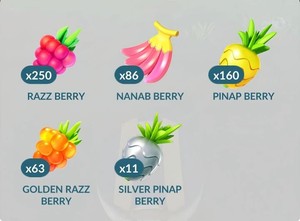 pokemon go berry type
