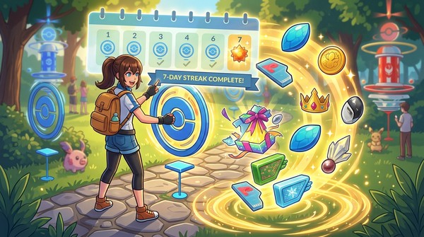 7-Day PokéStop Streak