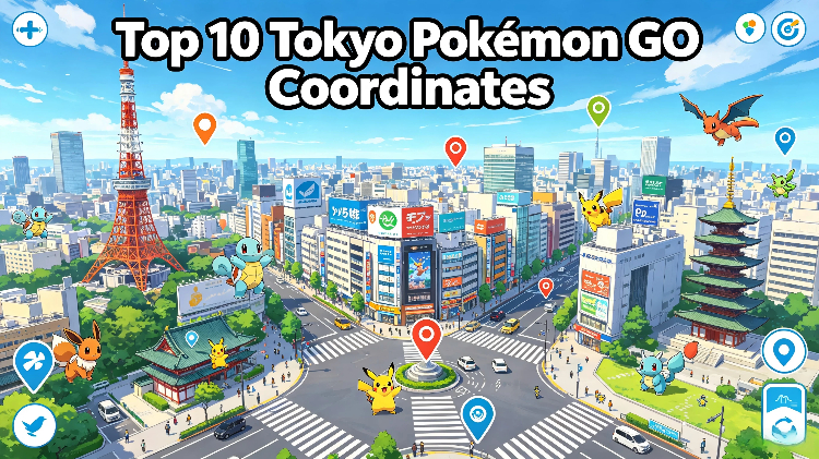 Best Tokyo Pokemon GO Coordinate