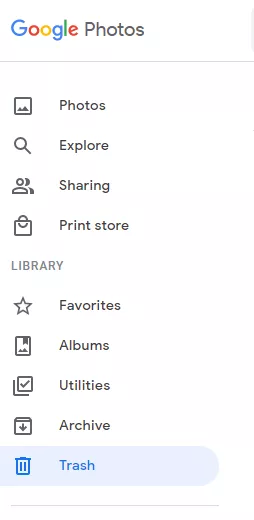 how to recover data from google trash