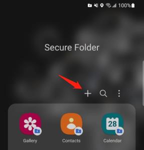 add apps to samsung secure folder