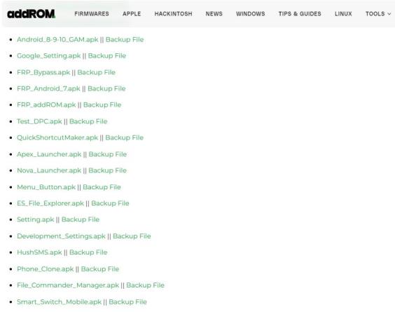 addrom apk