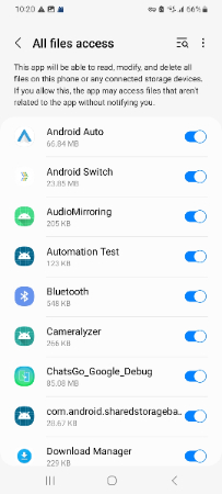 give the file access