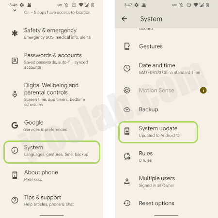 Update System to Fix Fingerprint Unlock Not Working on Pixel 6 and Pixel 6 Pro