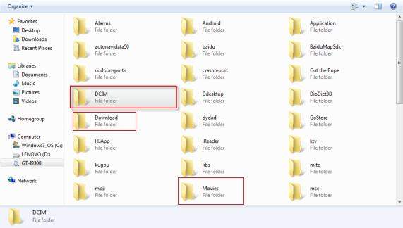 Android phone back to pc