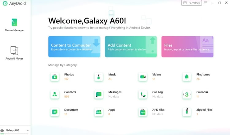 tap connect to computer