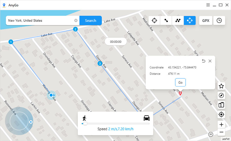 teleport the location to anywhere