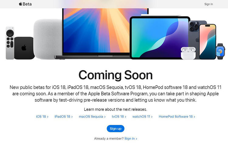 apple developer program website