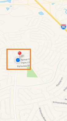 how to pin a location on Apple Maps