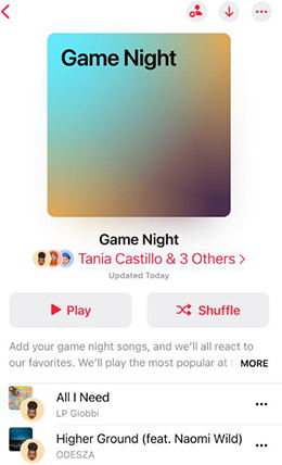Apple Music playlist