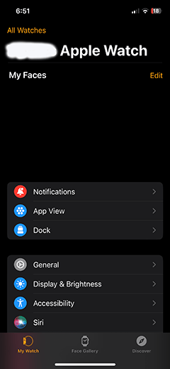 update apple watch with iphone