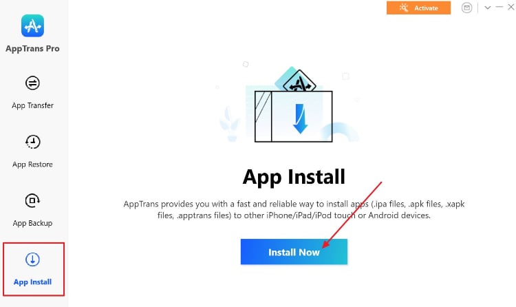 choose install now