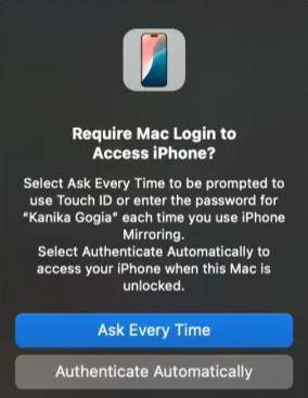 authenticate automatically