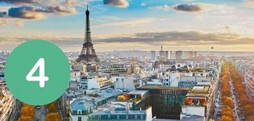 Best cities for Tinder paris france