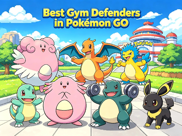 best gym defenders pokemon go