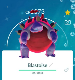 blastoise pokemon go dynamax tank