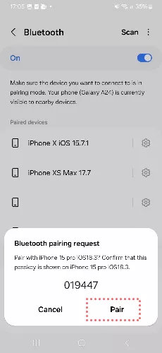 Connect and trust your iPhone