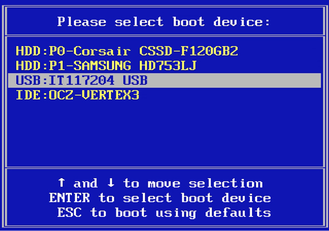 enter boot menu unlockgo windows