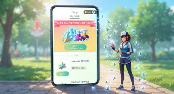 buy max revives pokemon go