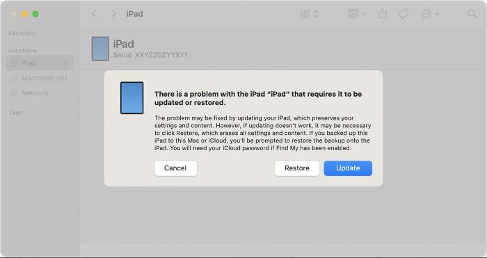 bypass ipad security lockout via itunes