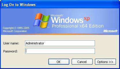 how to bypass windows xp password