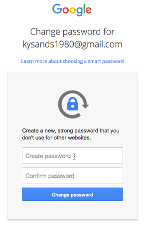 fix locked out of google account