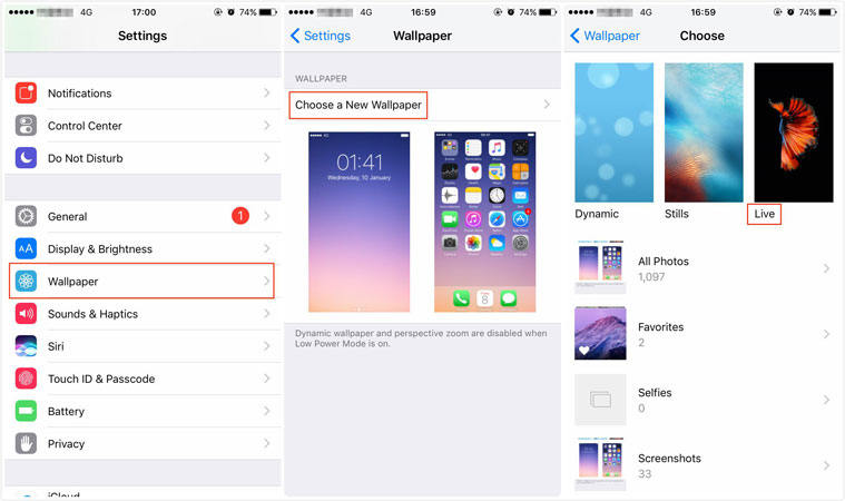 Top 7 Ways to Fix Live Wallpaper Not Working on iPhone 14/13