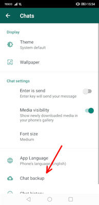 check deleted whatsapp chat