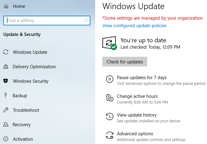Check for Device or System Updates