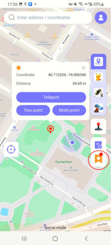 Check favorite anygo android