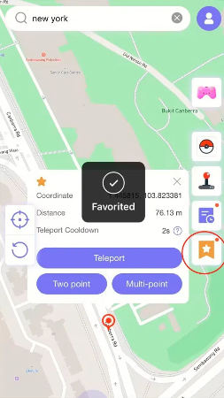 Check favorites anygo ios