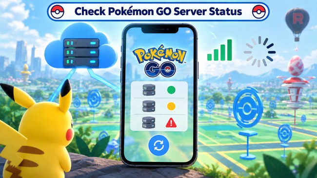 Check Pokémon GO Server Status