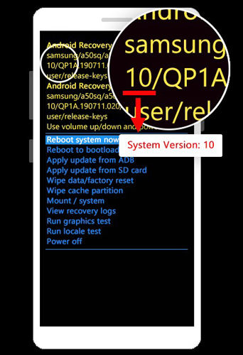 check Samsung os version