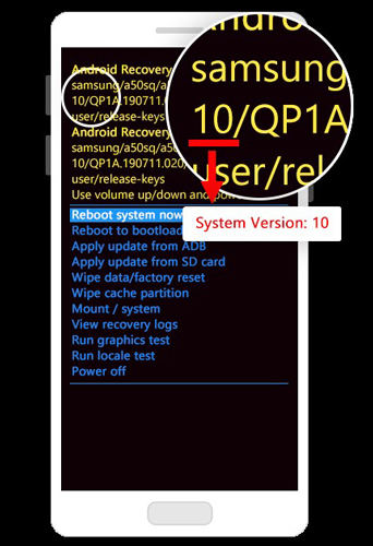 check Samsung system version