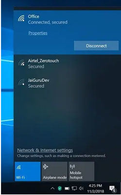check network status