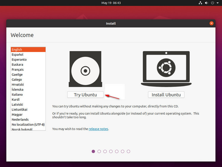 Try Ubuntu