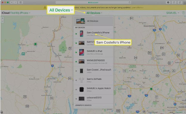click all devices