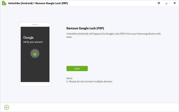 How to Easily Bypass Samsung FRP with UnlockGo