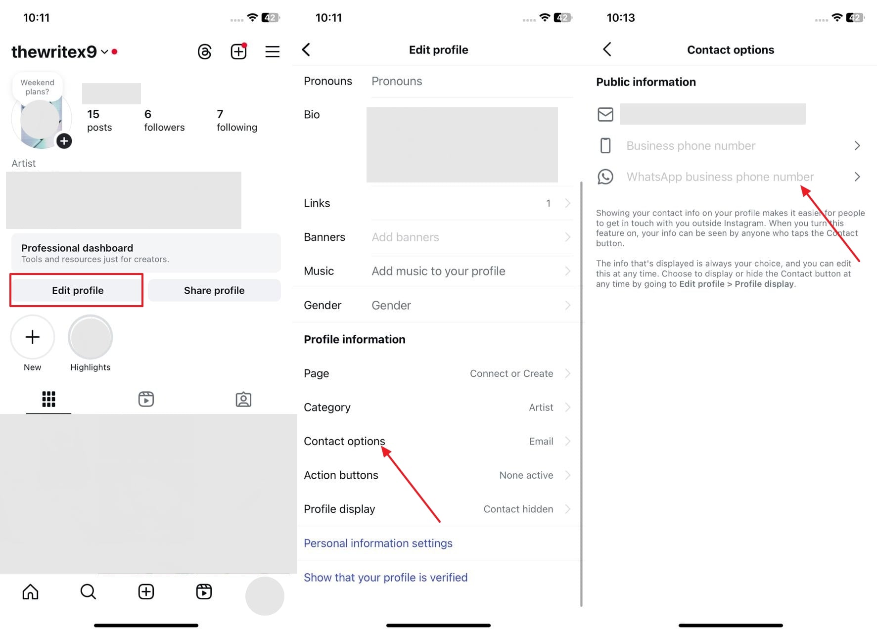 add whatsapp as contact option