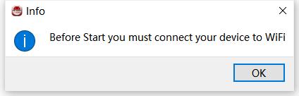 connect your device to wifi