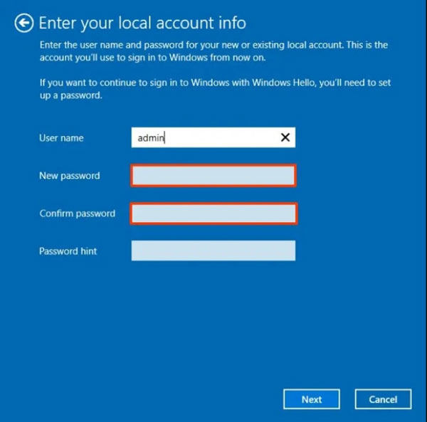 create microsoft account